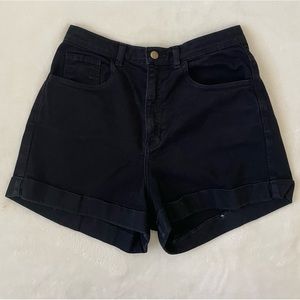 High waisted American Apparel shorts